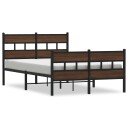  Sengeramme uten madrass med hodegavl og fotgavl 120x190 cm 8721158377555