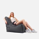 Evolution Sofa Black Rock (Sunbrella) Svart