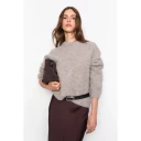 Camilla Pihl Dame Strikkevarer Beige L,