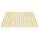 vidaXL Sengebunnsutskiftning med 17 lameller 120x200 cm
