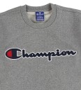 Champion Fashion Collegegenser   Grå Melert m. Logo   Champion   16 18 år 176 188   Collegegenser