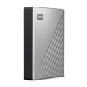 WD My Passport Ultra 4 TB Ekstern Harddisk med USB-C i Sølv