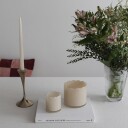 Seasons Love Collection Telysholder 8cm Krem