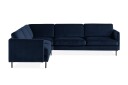 Teodin Hjørnesofa Fløyel   Blå