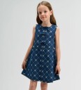 The New Tnstine S_L Denim Dress Blue 134/140