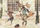 Street Musicians Plakat Plakat / 21x30cm