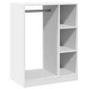  Garderobe hvit 77x48x102 cm konstruert tre