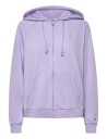 Champion Full Zip Hoodie Sweatshirt Purple S