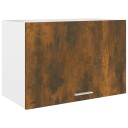 vidaXL Vegghengt skap r?kt eik 60x31x40 cm konstruert tre