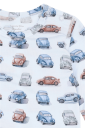 Hust and Claire Buller Retro Cars Body Stocking Blå 74