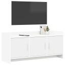  TV skap 102 x 33 x 47 cm Hvit Konstruert tre