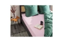 Laken med strikk Janbu Pastellrosa 140x200 cm   Pastellrosa 140x200 cm