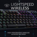 Logitech G915 TKL Trådløst Gaming Tastatur med RGB Belysning og Tactile Brytere - Karbon