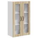  Kjøkken veggskap Sonoma eik 60 x 31 x 100 cm Konstruert tre