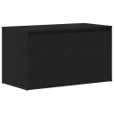 Hagebenk Svart Eik 80x40x45 cm Laget av tre