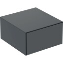 Geberit One sideskap 45x47 cm matt sort