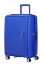 American Tourister Soundbox ekspanderende medium koffert 67 cm Cobalt Blue