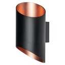 Ledvance Smart+ Wifi Cylindro UpDown vegglampe justerbar hvit svart