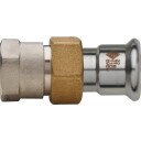 15 x 1/2" TURBO Inox unionspipen/muffe