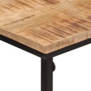  Konsollbord 80x30x74 cm heltre mango og jern 371967