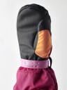 Hestra Baby Zip Mitt Votter for Barn Orange/Orchid Str. 3