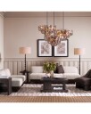 Arabella gulvlampe piano black finish