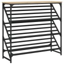  Skohylle sonoma eik 90x30x85 cm konstruert tre 8721012124011
