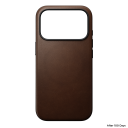 Nomad Modern MagSafe Skinndeksel til iPhone 18 Pro Brun