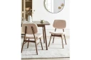 Matsalsstol Beliani Ella set om 2 Ljus Trä-Beige NO_BRAND Ljusbeige -