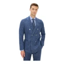 Oscar Jacobson Herre Dress Blå 2XL,