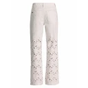 Alice + Olivia Dame Jeans Hvit W26,