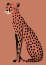 Modern Cheetah Plakat Plakat / 30x40cm