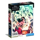 Clementoni Compact Puslespill 1000 Brikker Mickey Mouse
