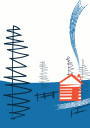 Cozy Cabin Retreat Plakat Plakat / 50x70cm