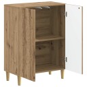 vidaXL Baderom Oppbevaringsskap DELFT Artisan eik 59,5 x 31 x 80 cm