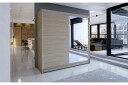 Talin Garderobe 180x58x215 cm - Beige / Grå /  Hvit