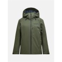 Peak Performance M Maroon Insulated Jacket Pine Needle