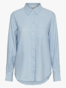 Y.A.S Flaxy Long Sleeve Linen Shirt Blå XS