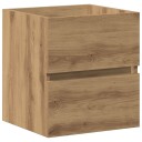 Vidaxl Servantskap artisan eik 41x38,5x45 cm konstruert tre 862540