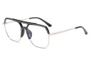 Briller FlyMe fra eo Selection Svart plast|Metall pilot Large