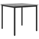 vidaXL Spisebord 80 x 80 x 75 cm METALL