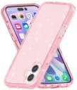 Trolsk Mobildeksel Glitter (iPhone 16) Transparent
