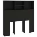 vidaXL Sengegavlskap svart 100x19x103,5 cm