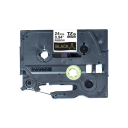 Brother TZe R354 - Gold on black - Roll (2.4 cm x 4 m)