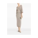 Brunello Cucinelli Dame Skjørt Beige L,