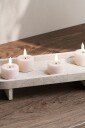 DeluxeHomeart LED telys 6x4 5 cm 2 stk Rosa