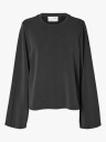 Selected Femme Tenny Long Sleeve Boxy Tee Sort M