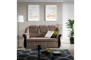 Sofa Eltap Lord 180x85x105 cm   Dora 22 Brun