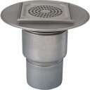 EG150V/110 TB BOLIGSTRØMNING stainless steel 150x150 mm