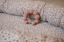 Filibabba Teether - Lily the larva Peach